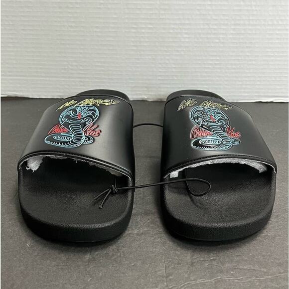 Champion x Cobra Kai No Mercy IPO Slide Sandals Black Men Size 13M main image 9
